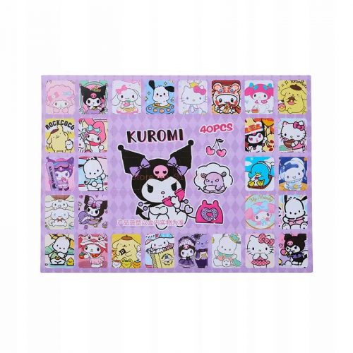  АДВЕНТ КАЛЕНДАР С HELLO KITTY KUROMI 40 БР. КУКЛА КОЛЕДЕН ПОДАРЪК