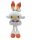  Pokemon Go Scorbunny Mascot Бял заек Плюшена играчка Пикачу Подарък