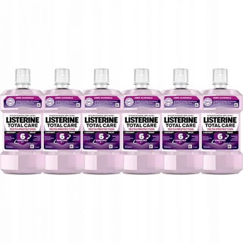  6x Listerine Total Care Mild Taste 500 мл