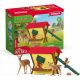  Schleich Хранене на горски животни 42658