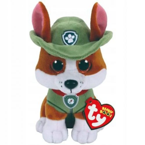  ТРАКЕР PAW PATROL ПЛЮШЕН ИГРАЧКА ТАЛИСМАН 15CM TY Beanie