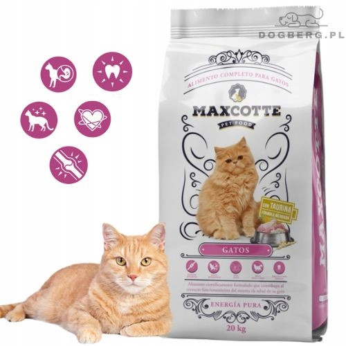 Maxcotte Gatos за котки 20кг