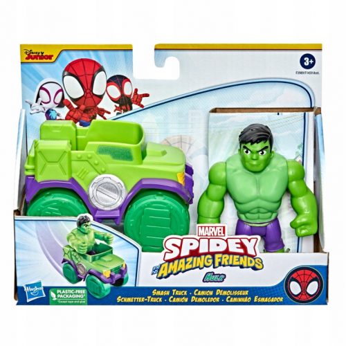  HASBRO SPIDER-MAN SPIDEY HULK С АВТОМОБИЛ F3989