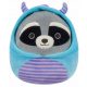  Squishmallows Rocky Raccoon Plush в костюм на чудовище, 19 см