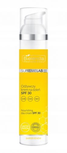  BIELENDA SUPREMELAB ПОДХРАНВАЩ ДНЕВЕН КРЕМ ЗА ЛИЦЕ CERAMIDS SPF30 100МЛ