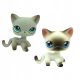  2БР. LPS КЪСОКОСЪМИ КОТКИ КУКЛИ LITTLEST PET SHOP KITTY