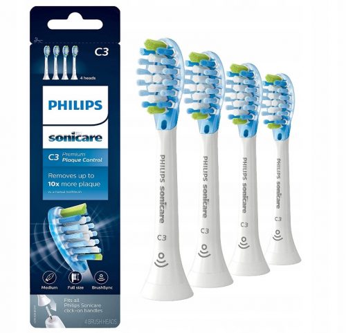  4 части Philips Heads Plaque Defence Sonicare C3 Premium HX9044