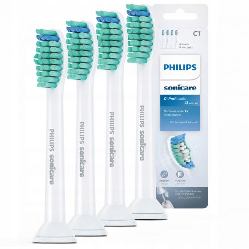  4x оригинални глави за четки за зъби Philips Sonicare C1 HX6014