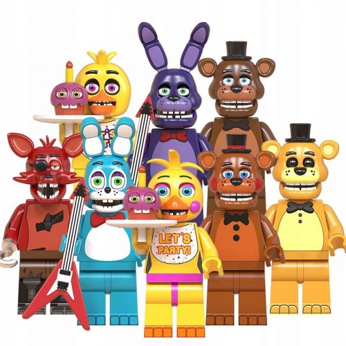  8 FNAF FUNTIME FOX ФИГУРКИ BONNIE FREDDY TOY CHICA Five Nights at Freddy's