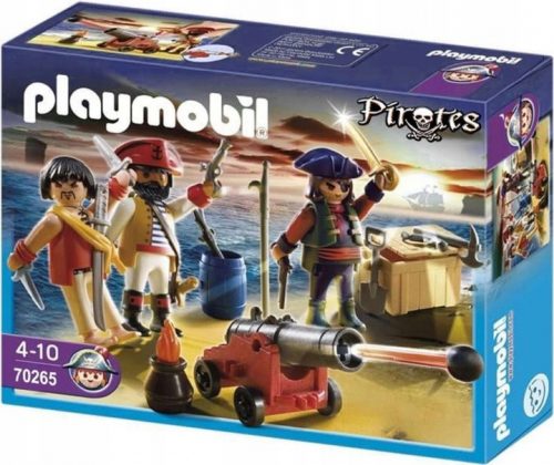  PLAYMOBIL 70265 Pirates Cannon Arsenal Weapon Bricks