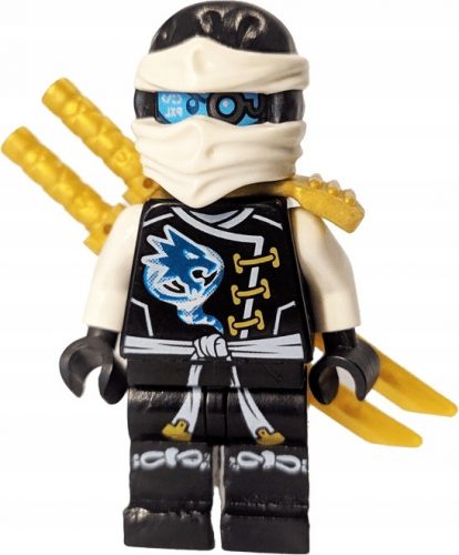  LEGO njo189 фигурка Зейн - Skybound Ninjago + 2 МЕЧА КАТО НОВ P506