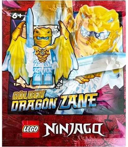  LEGO NINJAGO ФИГУРКА ЗЛАТЕН ДРАКОН ЗЕЙН ЗЛАТЕН ДРАКОН 892293 71773 NJO770