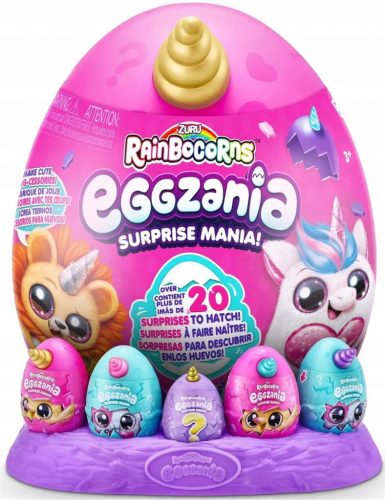  ZURU Rainbocorns Eggzania Surprise Mania Плюшен талисман 1 бр.