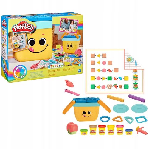  Play-Doh Starters Пикник и изучаване на форми