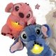  Дишащо плюшено мече Pink Stitch Успокояваща играчка за сън Видра за деца