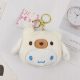  12 см Sanrio Kawaii My Melody Kuromi Cinnamoroll Kt Cat Плюшена играчка Ключодържатели