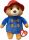  Paddington Teddy Bear Плюшено мече талисман 20 см, хубав плюш за деца 0+