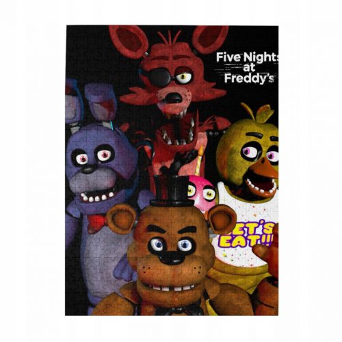  Дървен пъзел Five Nights at Freddy's от 1000 части