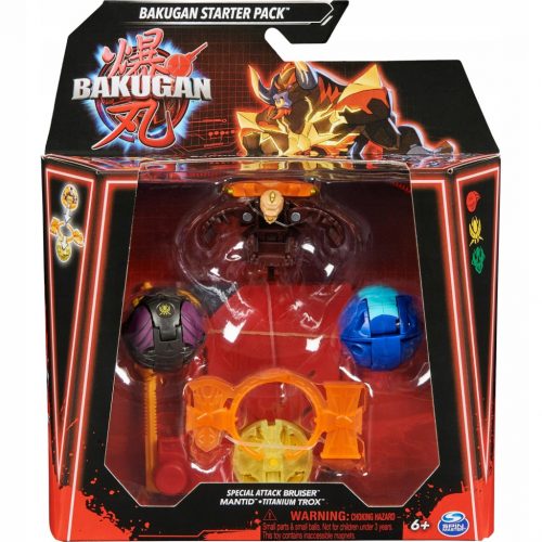  BAKUGAN 3.0 СТАРТОВ ПАКЕТ SPECIAL ATTACK BRUISER + MANTID + TITANIUM TROX