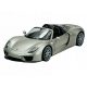  WELLY PORSCHE 918 SPYDER СРЕБРИСТ 1:24 НОВ МЕТАЛЕН МОДЕЛ 24055