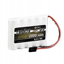  RX NIMH батерия 6V 2000mAh JR конектор като