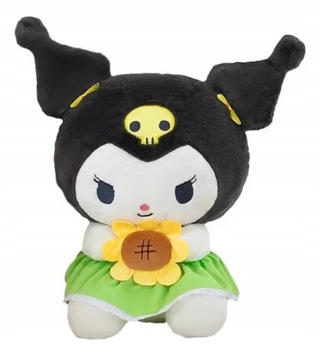  Плюшен ~ Kuromi Mascot ~ Hello Kitty ~ Перфектен за подарък ~ 28 см