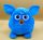  Blue FURBY, красив, пухкав талисман, 23 см