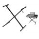  Стойка за клавиатура 6 струни TRIPOD KEYBOARD STAND ORGAN TYPE X