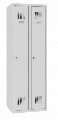 PROFESMEB METAL CABINETS MALOW Шкаф за здравословни и безопасни условия на труд с две врати, 180 см x 60 см