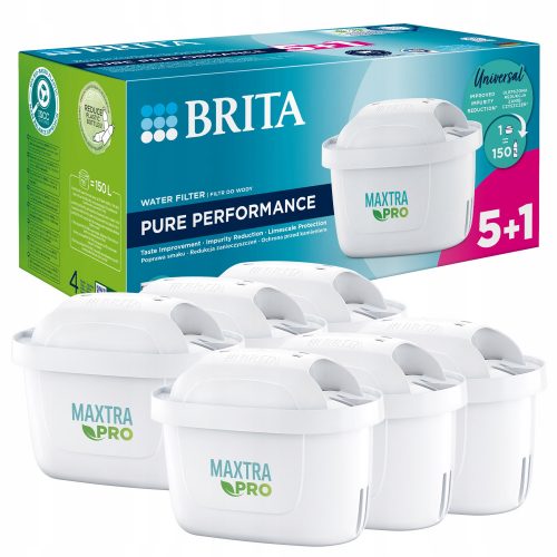  Филтърна вложка за кана Brita Maxtra PRO Pure Performance 6 бр.