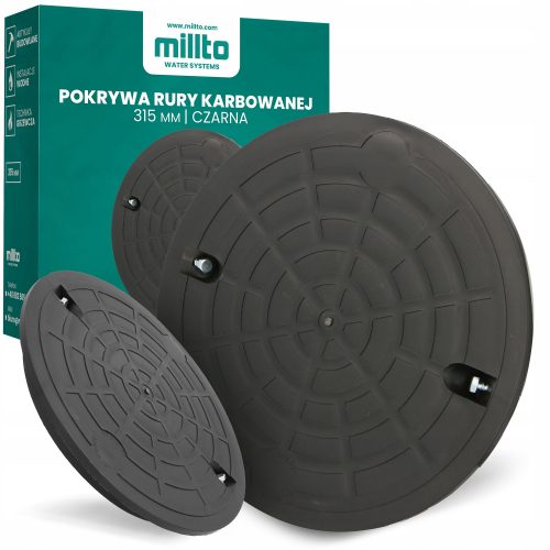 Капак за гофрирана тръба Millto ML020103001-V01 31,5 cm