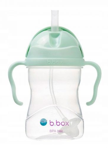  B.Box BB00520 Бутилка за вода със сламка, 240 мл, зелена