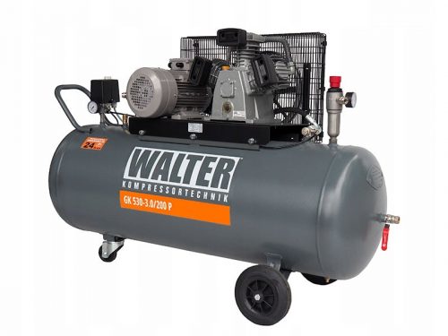 Маслен компресор Walter GK530/200 200 л 10 бара