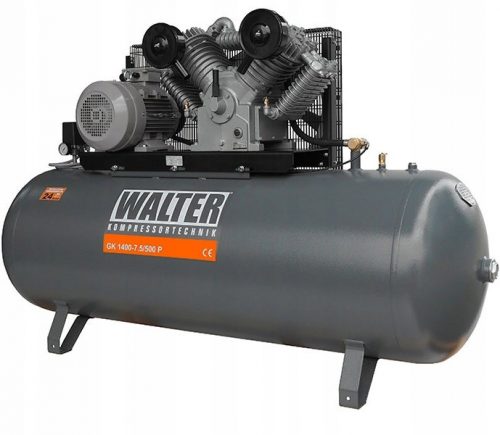 Маслен компресор Walter GK1400/500 500 л 10 бара