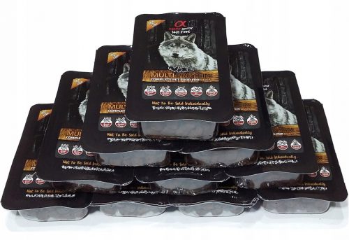  Alpha Spirit MULTIPROTEIN Food 10x200g Полумека храна за кучета