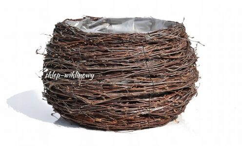  Саксия от бреза Wicker Shop 25 х 15 см