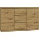  TopEshop 2D3S ARTISAN KPL скрин 120 x 40 x 75 см занаятчийски дъб мат