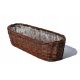  Wicker Shop покривало 40x15x12 см тъмно кафява ракита