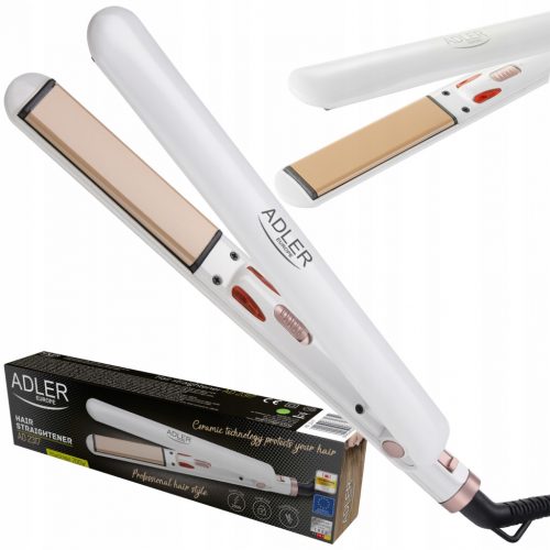  Adler Straightener ХУБАВА ЛЕК КЕРАМИЧНА ПРЕСА ЗА КОСА