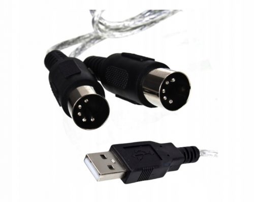  NTIinnovations двустранен MIDI USB интерфейс 2м