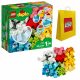  LEGO Duplo 10909 Кутия със сърце + LEGO 6315792 ХАРТИЕНА ЧАНТА VP MEDIUM M 34X41X10 TE