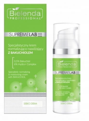  Bielenda Professional SupremeLab Sebio Derm 50 SPF дневен и нощен крем за лице против несъвършенства 50 ml