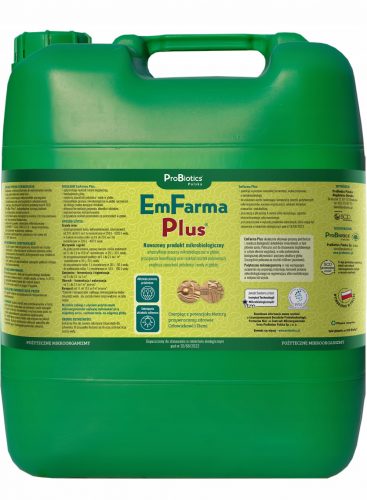 Мицел и микориза - EmFarma Plus 20L - Бактерии за свински тор