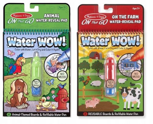  Комплект водни книжки за оцветяване Melissa and Doug WaterWow